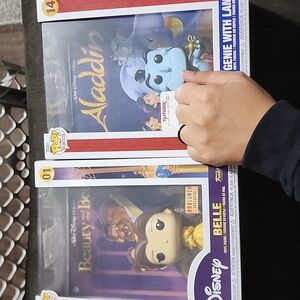 2 Disney Pop Vhs Covers Figures